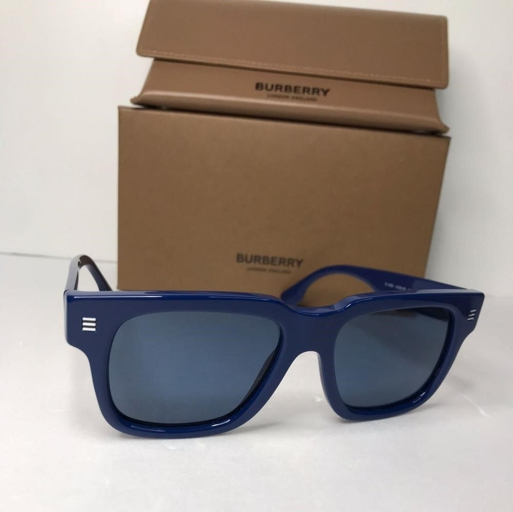 - 💯Original  New Burberry Square BE4394 4058/80 B 4395 Deep Navy blue Su