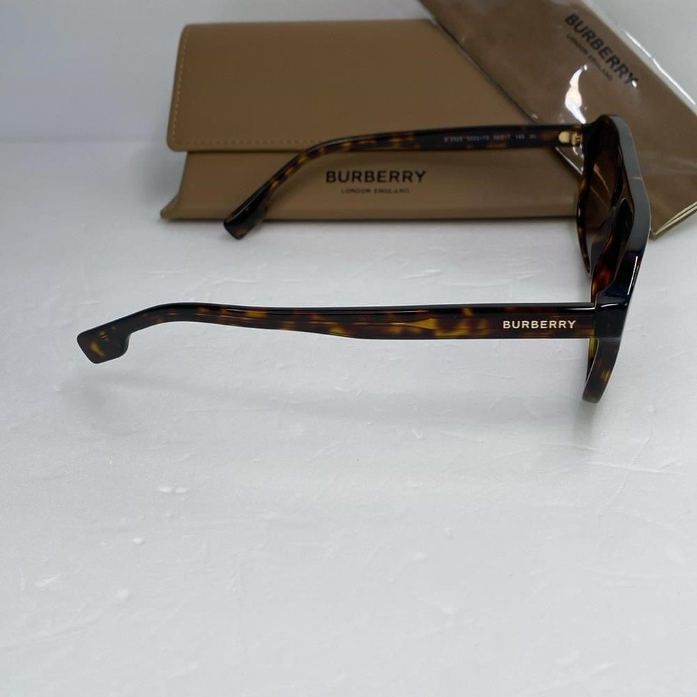 Burberry Men BE4302 Dark Havana Oversized Sunglasses