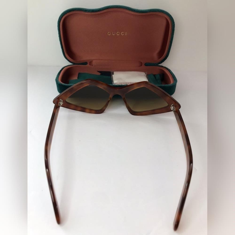 💯 Original GUCCI SUNGLASSES GUCCI FASHION INSPIRED GG0496S-002