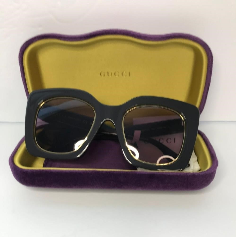 💯 Original New  Womens Gucci Sunglasses GG1151S 002