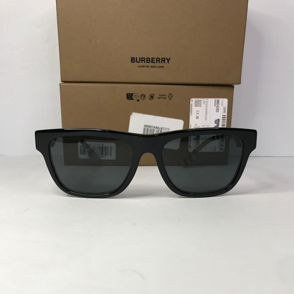 - New 💯 Original Burberry Grey Square Men's Sunglasses BE4293 380687 56.