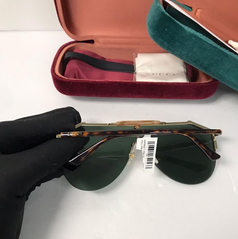 Unisex - 💯Original  New GUCCI GG0584S 002 SUNGLASSES