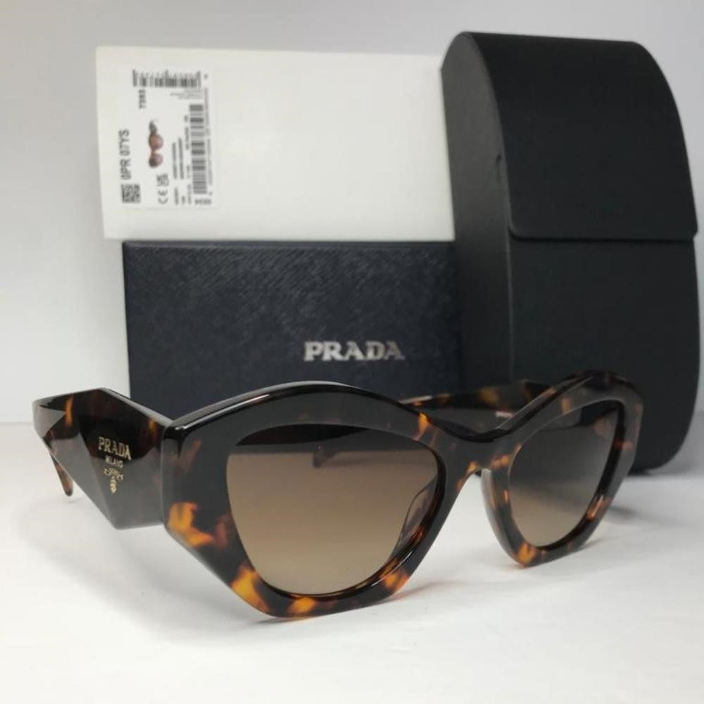 💯 - Authentic New PRADA PR 07YS SYMBOLE SUNGLASSESTortoise