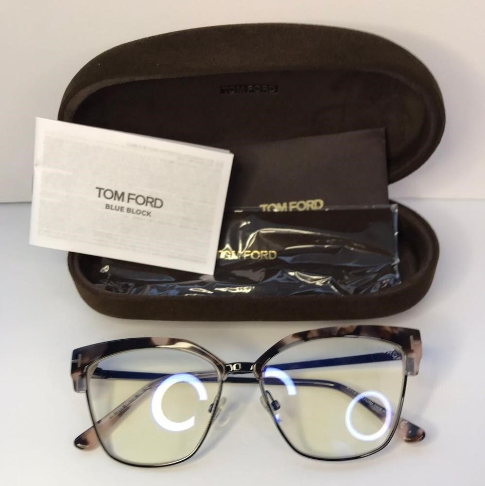 New 💯 Original- Tom Ford EyewearFt5547-B 54 055 IS A  Iconic Square Eyeglass