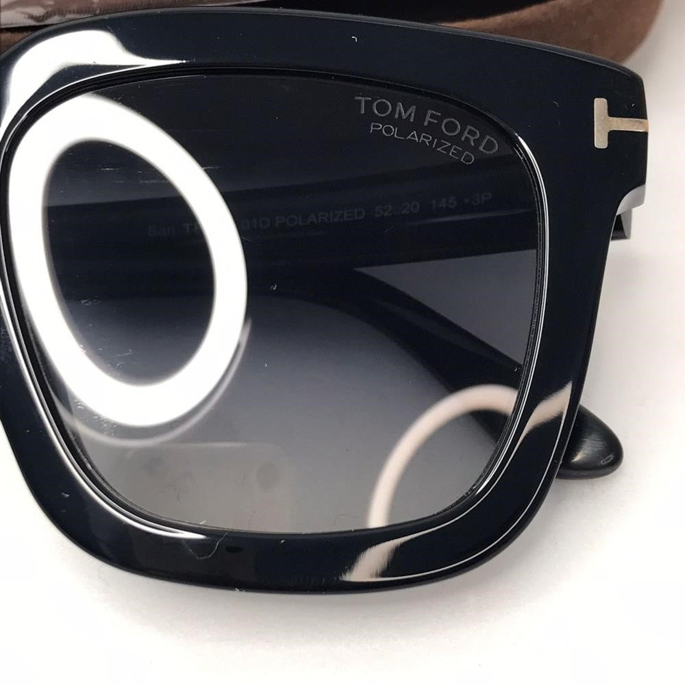 💯 Original TOM FORDSquare Sari TF690 Sunglasses Black