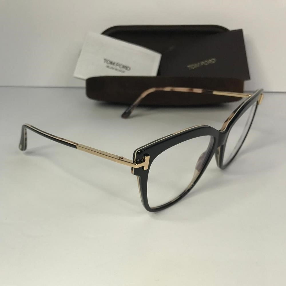 New 💯 Original Tom Ford TF 5704 Eyeglasses 005 Frame FT 5703-F-B Black