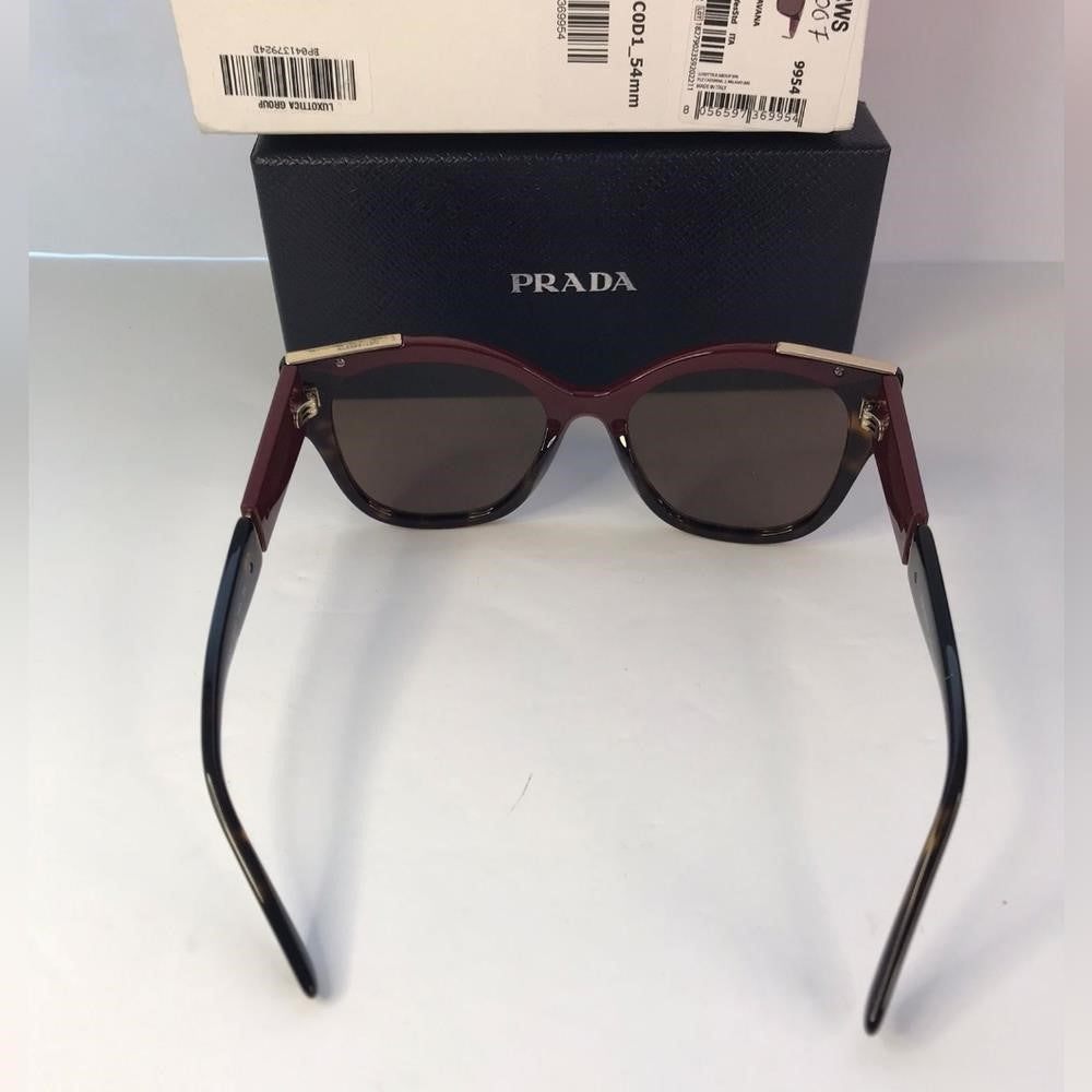 💯 Original Prada PR02WS Cherry/Dark Havana / Dark Brown