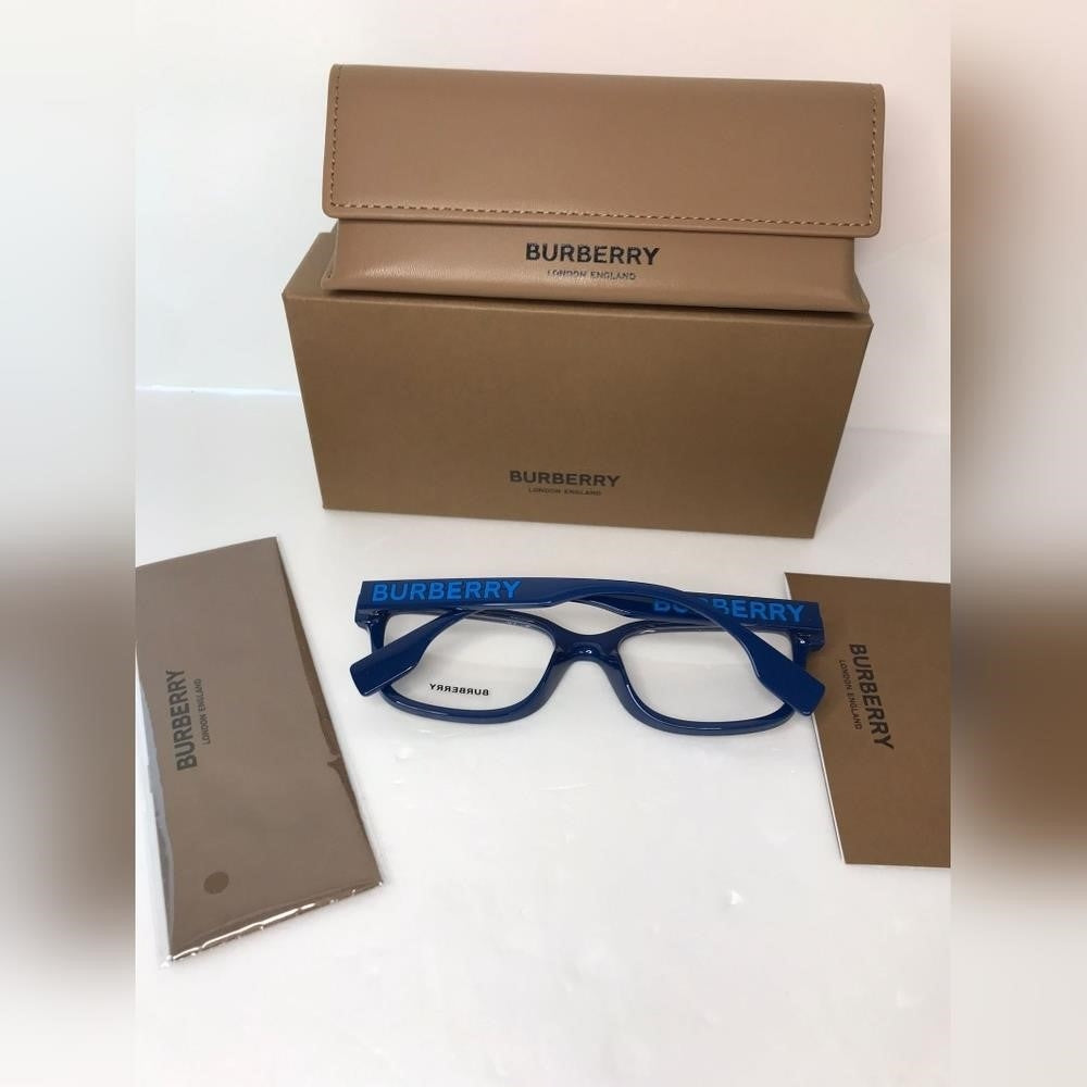 💯 Original Burberry Charlie Demo Rectangular Men's Eyeglasses BE2379U 4058 55.