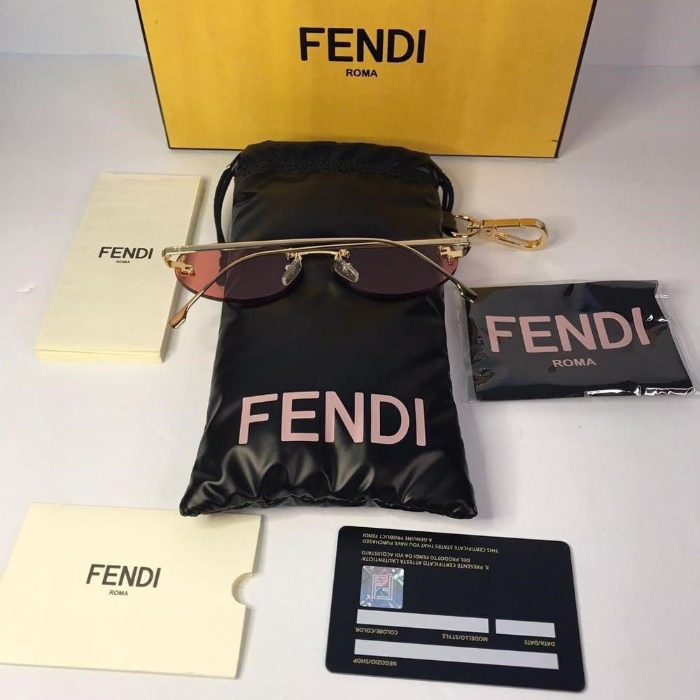 New-  💯 Original Fendi First oval FE4075US 30S  sunglasses