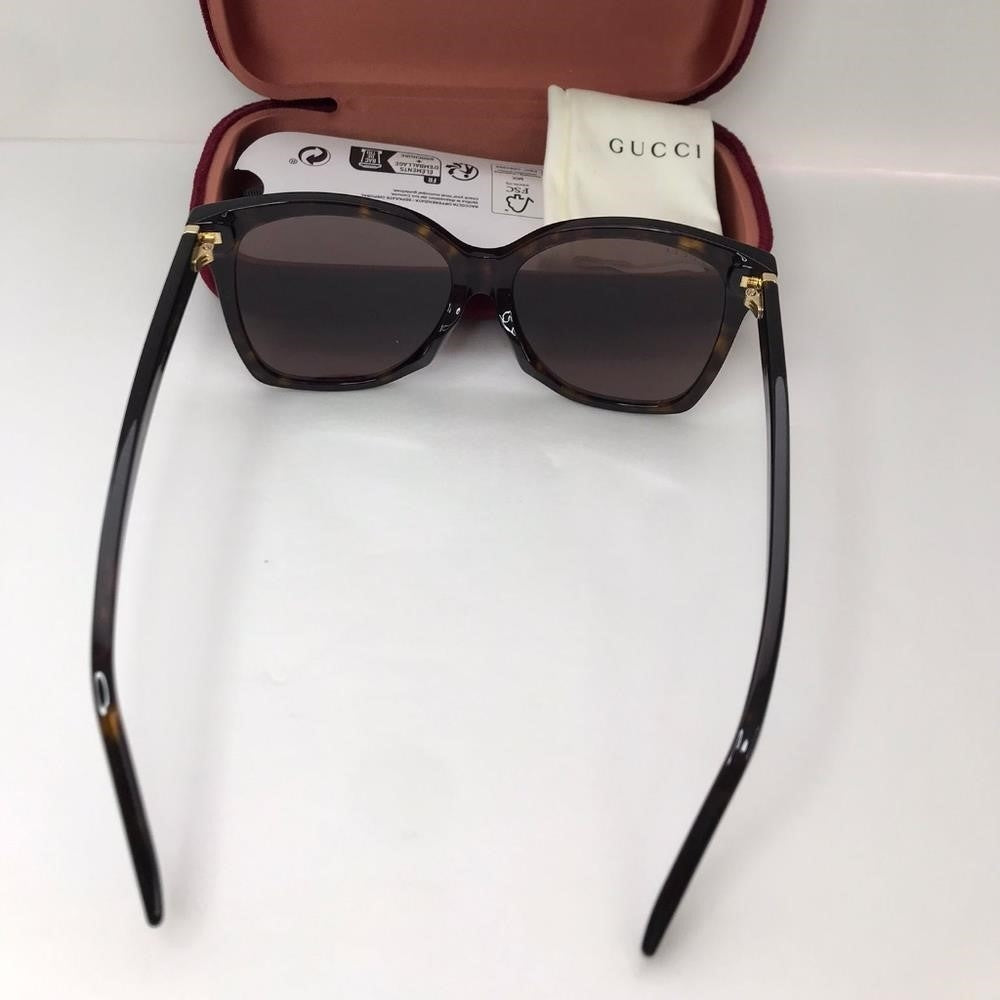 New - 💯 Original  Gucci GG0459SA 002 Butterfly Sunglasses