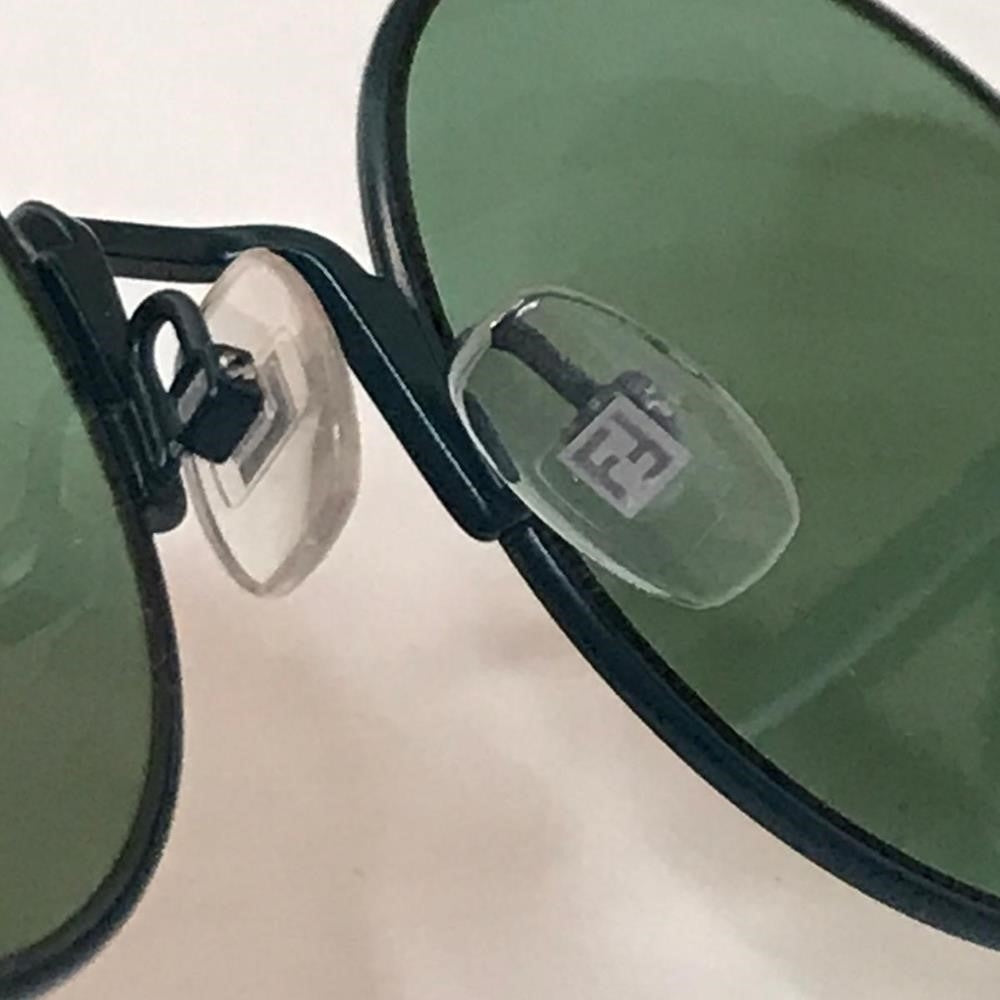 Original New Fendi Waves Green Round Ladies Sunglasses FF 0248/S 01ED/XR 53.