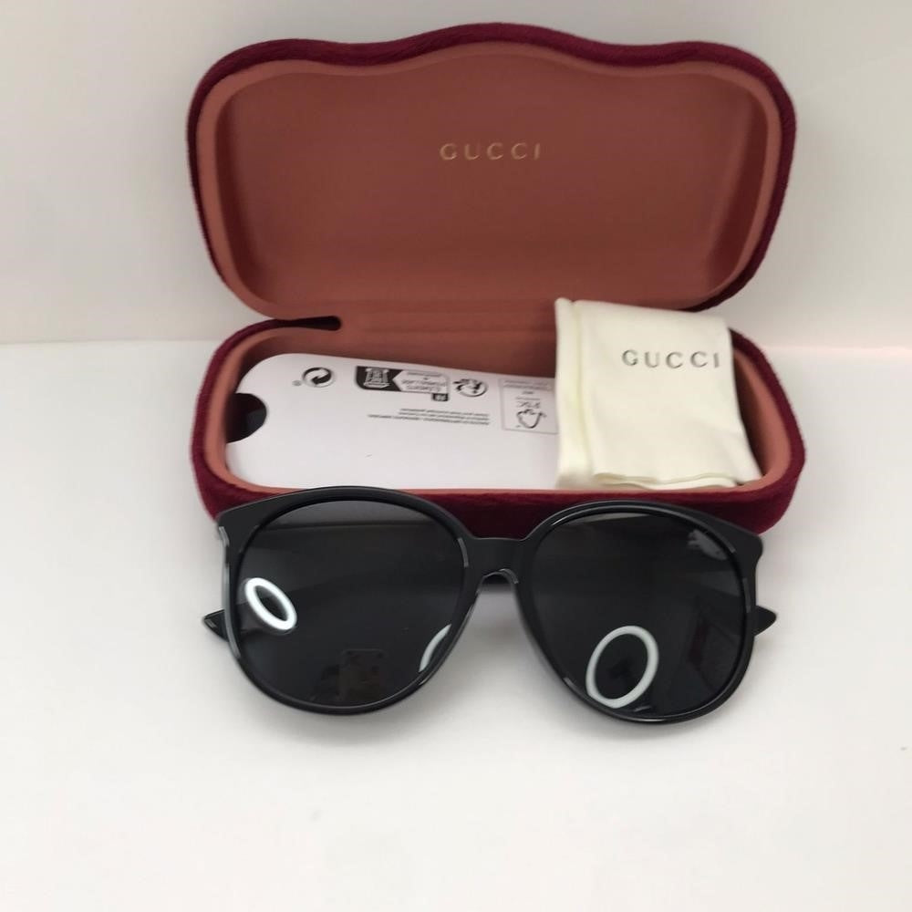 💯 Original  Gucci GG0261SA 001 Round Sunglasses