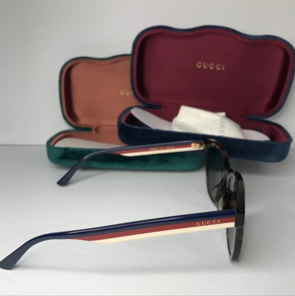 New- 💯 Original GUCCIAcetate GG Web Sunglasses GG0848SK Tortoise