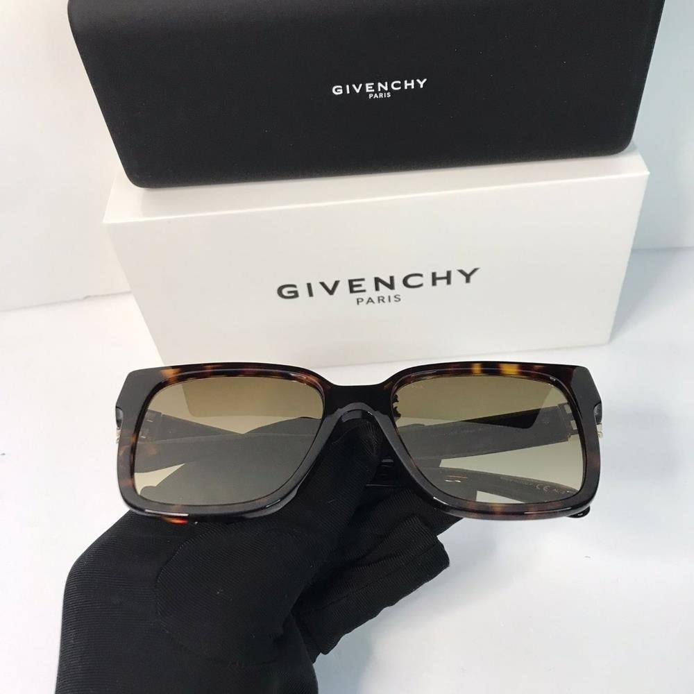 💯 original Givenchy4 of 3Brown GV714 Square Sunglasses