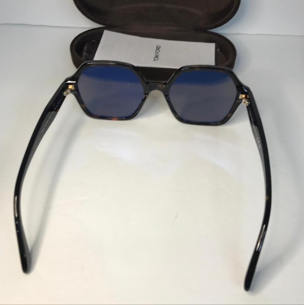 - New 💯 Original TOM FORD Romy Square Sunglasses TF 1032-F Havana