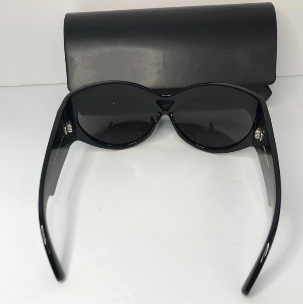 💯 New Authentic SAINT LAURENT Black SL 73 SunglassesCat-eye acetate-frame