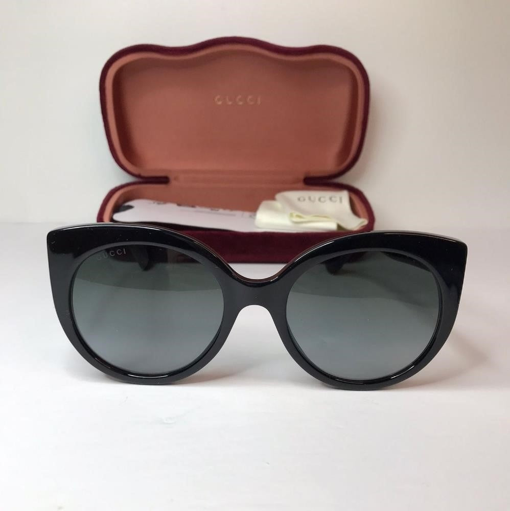 New- 💯 Original Gucci GG0325S W 001 Cat Eye Sunglasses