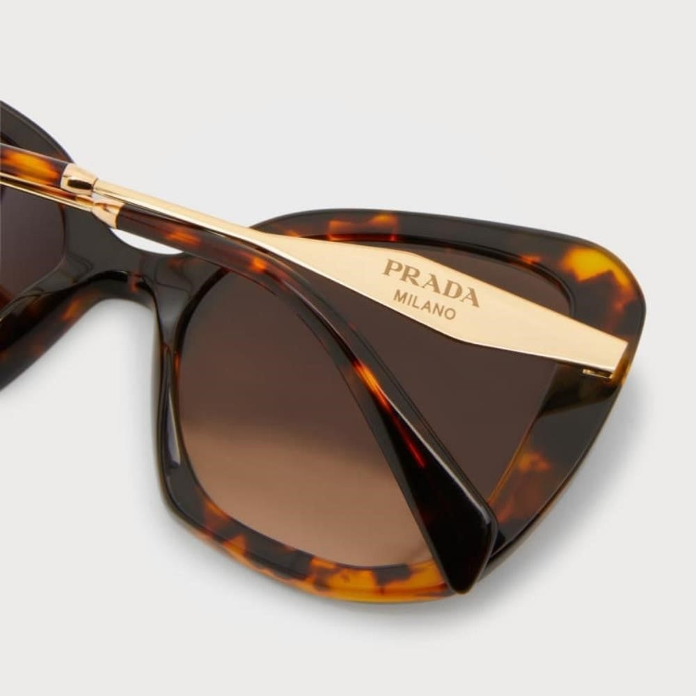 New 💯 Original PRADALogo Emblem Acetate Cat-Eye Sunglasses