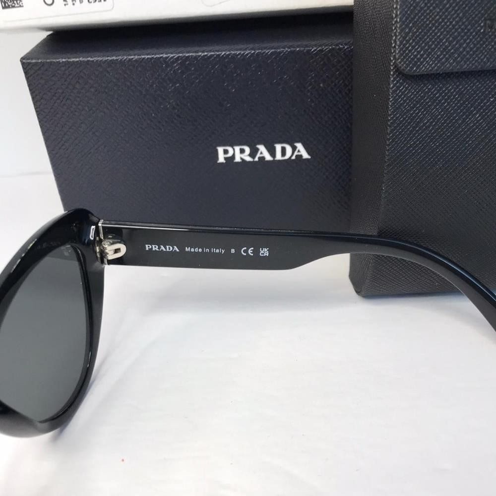 💯 - Authentic New PRADA 0PR 13YS SUNGLASSES BLACK / GREY