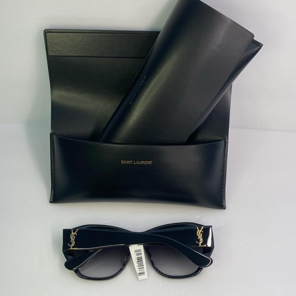 New 💯 Original  SAINT LAURENT  SLM8/F Sunglasses Black