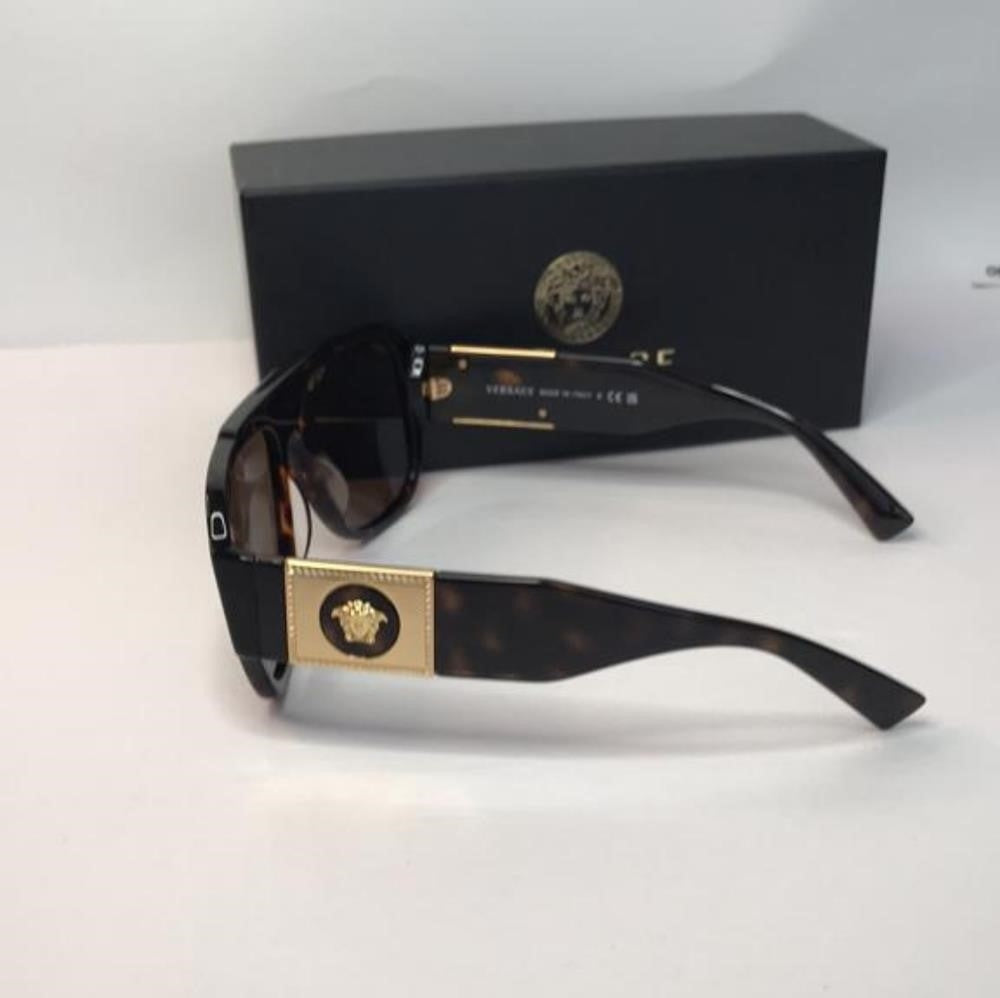 💯- Authentic New Versace Mens Brown VE4436 Sunglasses