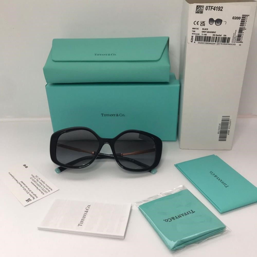 💯 Original TIFFANY TF 4192 (80013C) Grey /Black gradient Sunglasses