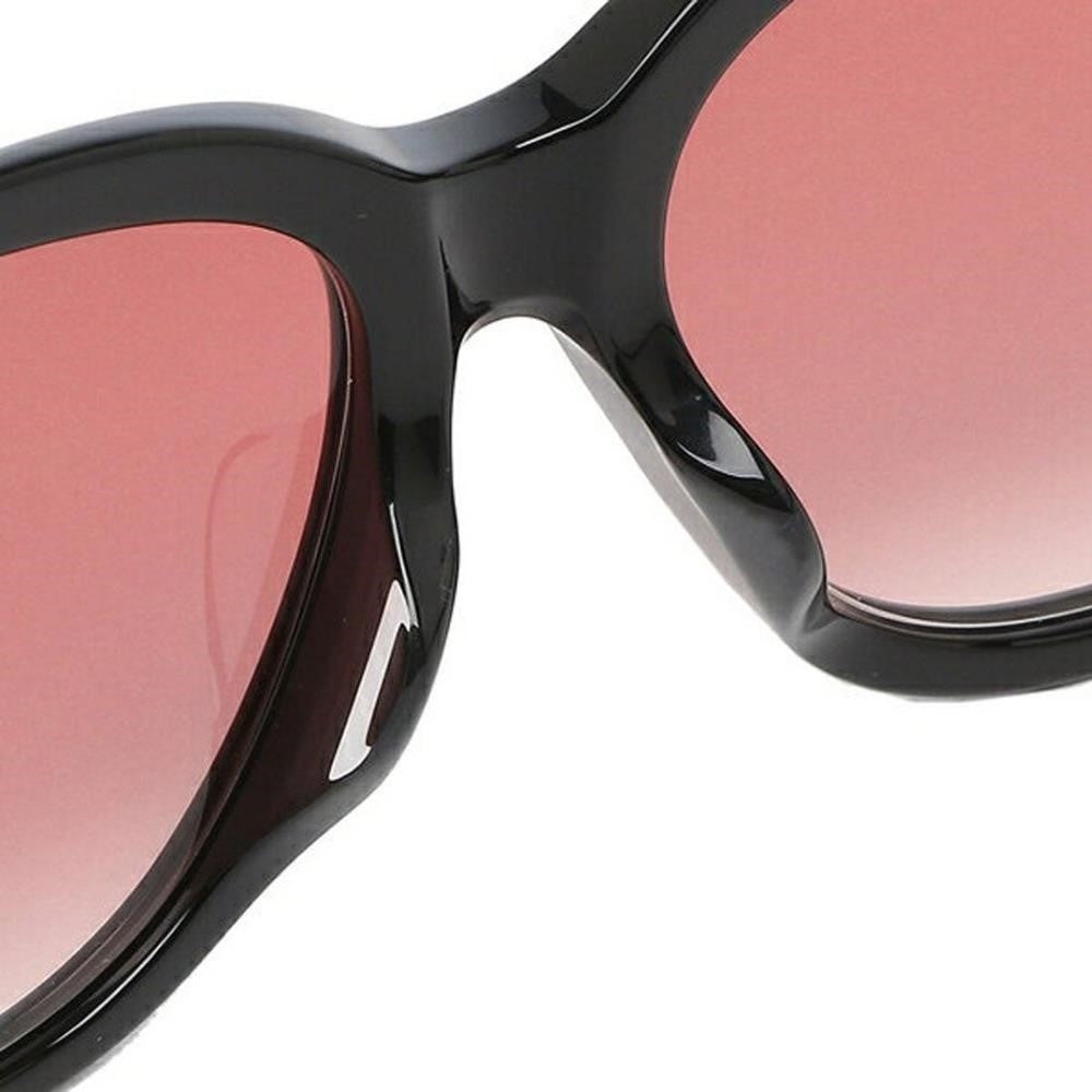 💯 - New- Gucci Sunglasses Women's GG0800SA 002 Black/Red Gradient Lenses 56mm