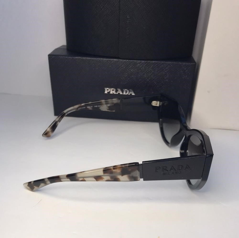 💯 Original Prada Grey Gradient Cat Eye Ladies Sunglasses PR 03WS 1AB0A7 55.