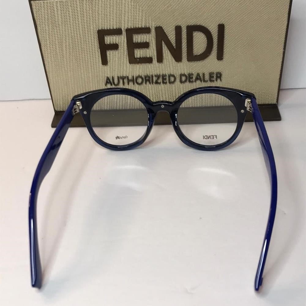 Original  New FENDI  WOMEN'S FF0198/F 47MM OPTICAL FRAMES IN BLUE