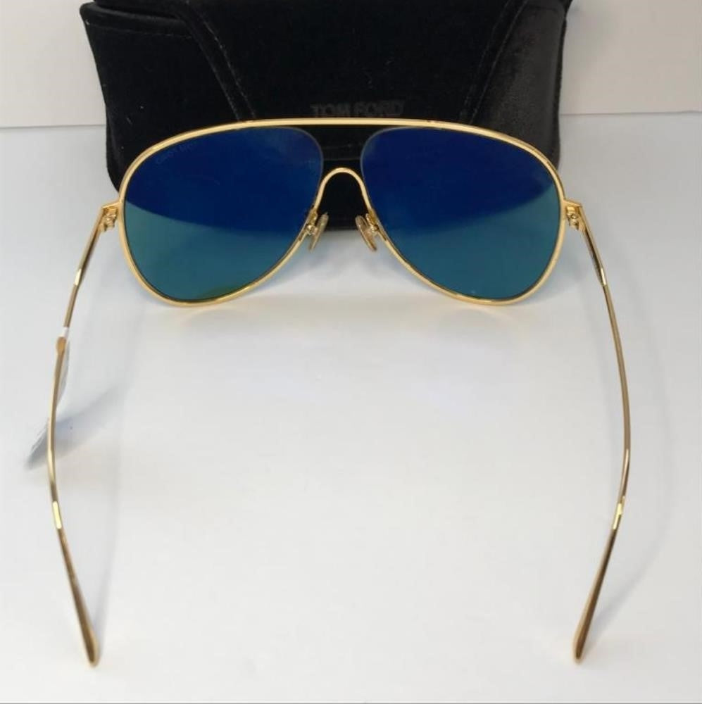 New - 💯 Original Tom Ford Alec Green Pilot Men's Sunglasses FT0824 30N 62.