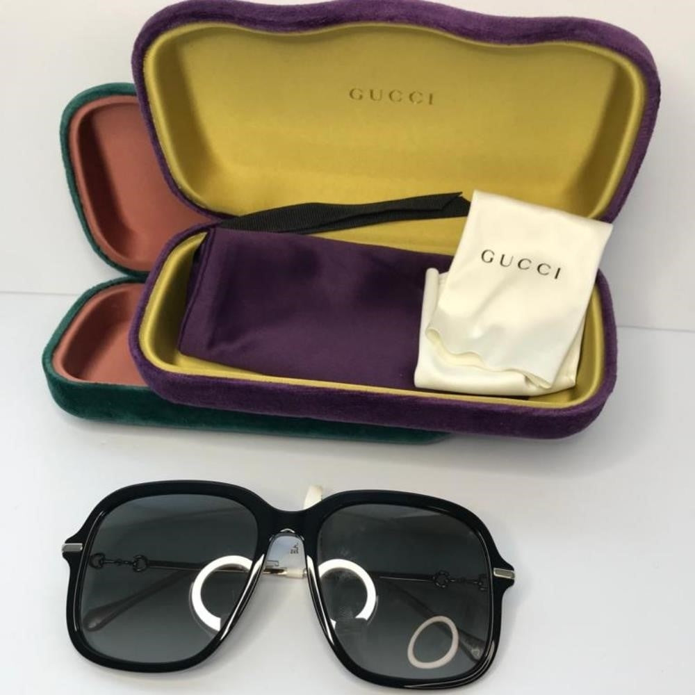 New - 💯 Original GUCCI GG0884SA 001 BLACK Sunglasses