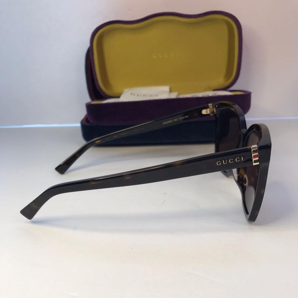 💯 Original Gucci Sunglasses Gg0459Sa 002 57 Square 15-150