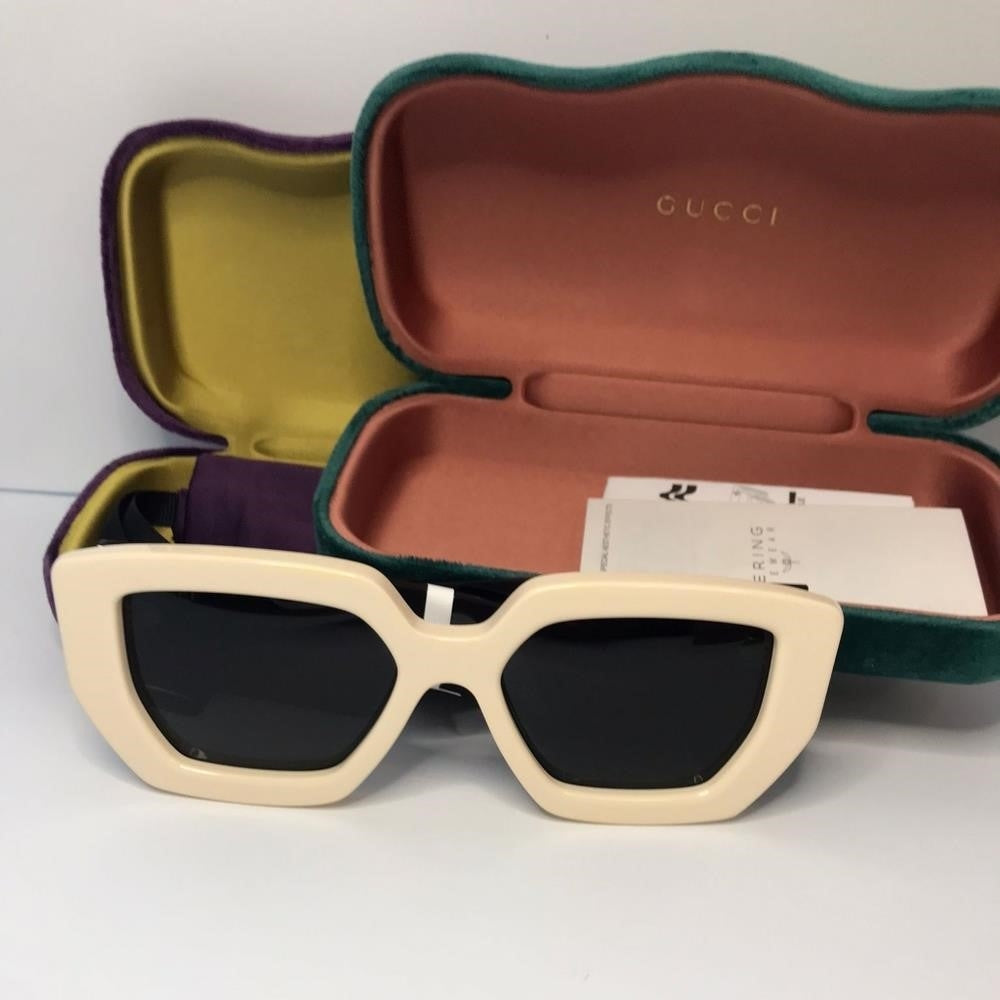 New- 💯Authentic Gucci GG0630S 001 55 Ladies Sunglasses