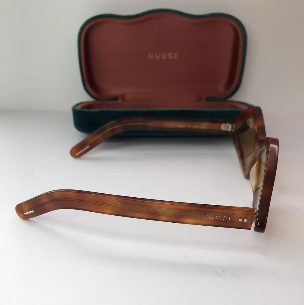 💯 Original GUCCI SUNGLASSES GUCCI FASHION INSPIRED GG0496S-002