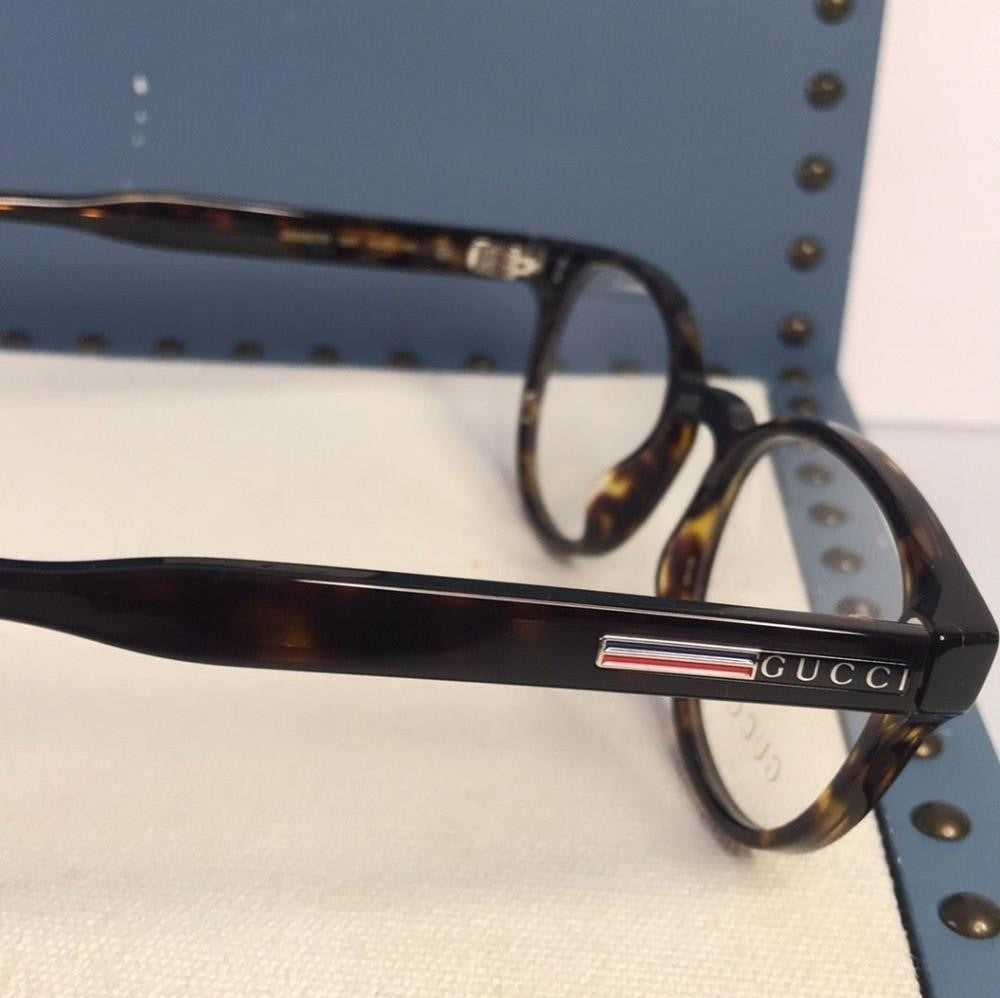 New 💯 Original GUCCI GG0827O 005 HAVANA EYEGLASSES