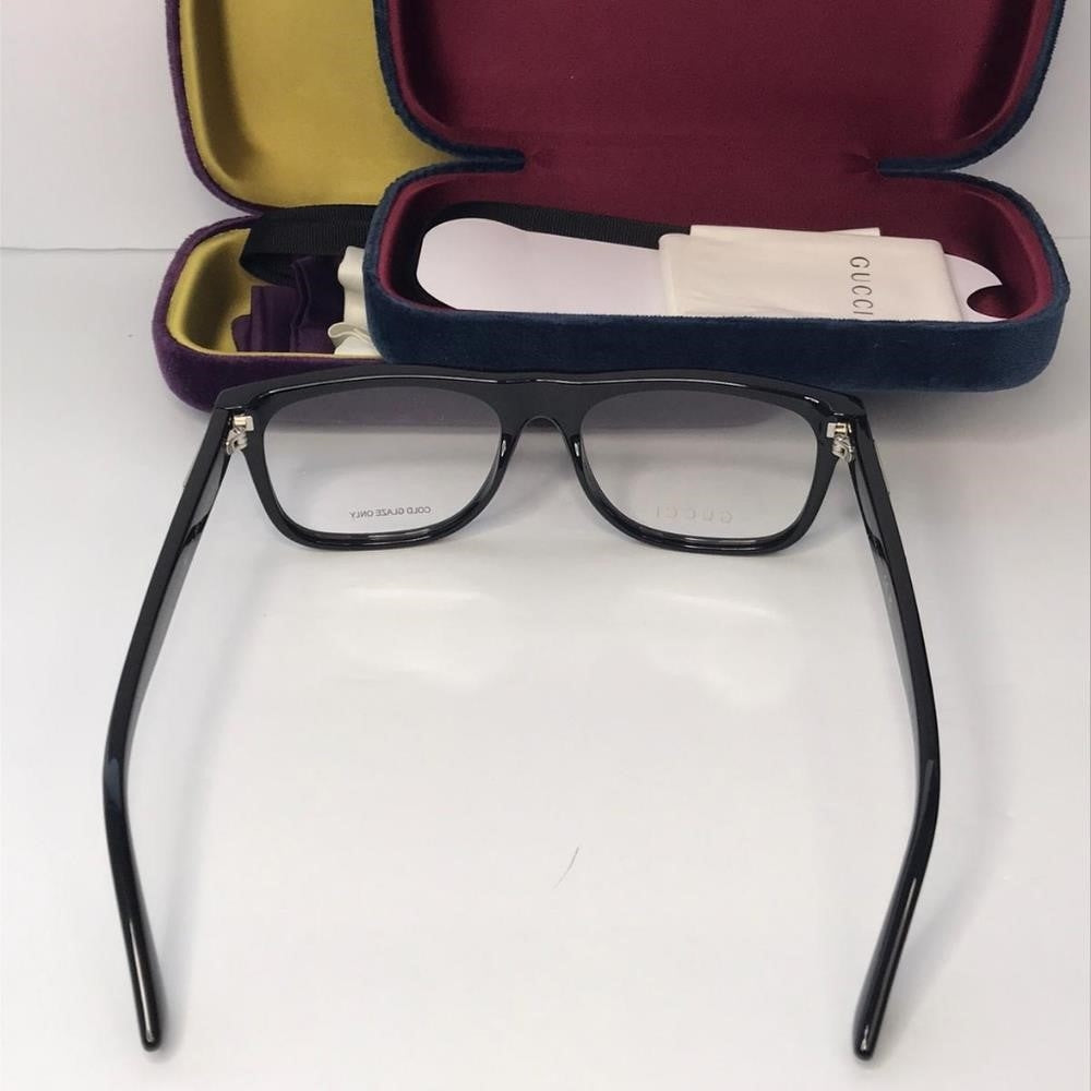 💯 New Original GUCCI GG1117O FLAT TOP FRAMES IN BLACK