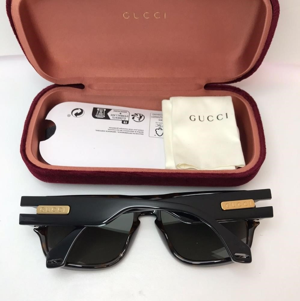 New- 💯 original  GUCCI SQUARE-FRAME ACETATE SUNGLASSES GG0664S-004 UNISEX