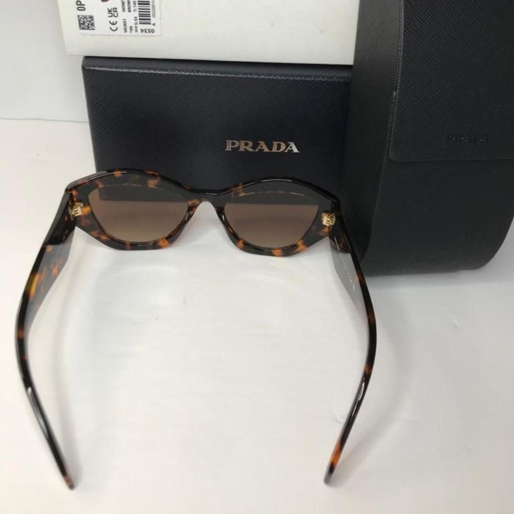 💯 - Authentic New PRADA PR 07YS SYMBOLE SUNGLASSESTortoise