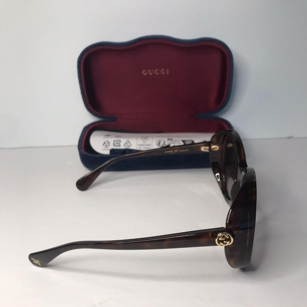 💯 - New Original Gucci GG0368S 002 55 Sunglasses