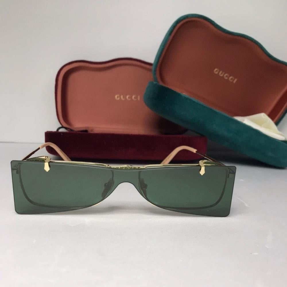 New - 💯 Original GUCCI FLIPPING Rectangular Sunglasses / EYEGLASSES  GG0363S 0