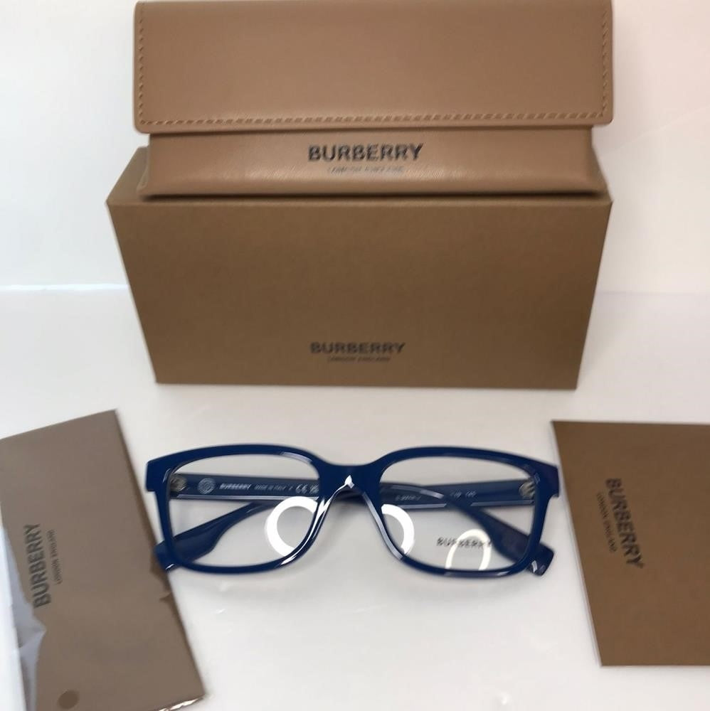 💯 Original Burberry Charlie Demo Rectangular Men's Eyeglasses BE2379U 4058 55.