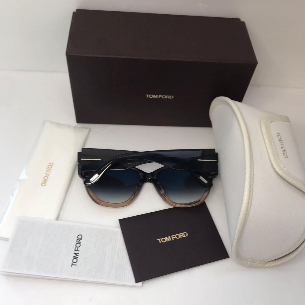 💯 Original  New Tom Ford FT0371 Anoushka Butterfly  Oversized Sunglasses