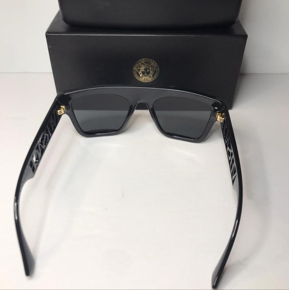 Authentic New Versace VE4430U BLK SHN GRY