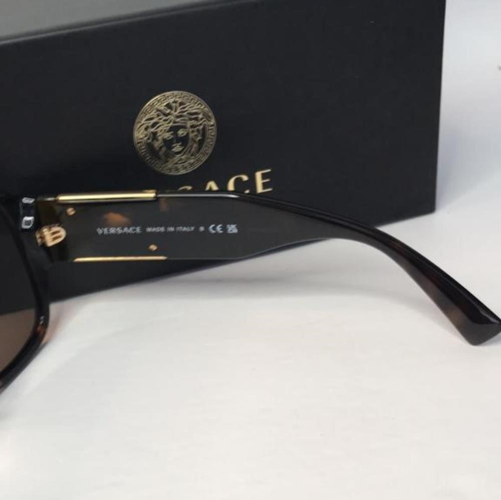 💯- Authentic New Versace Mens Brown VE4436 Sunglasses