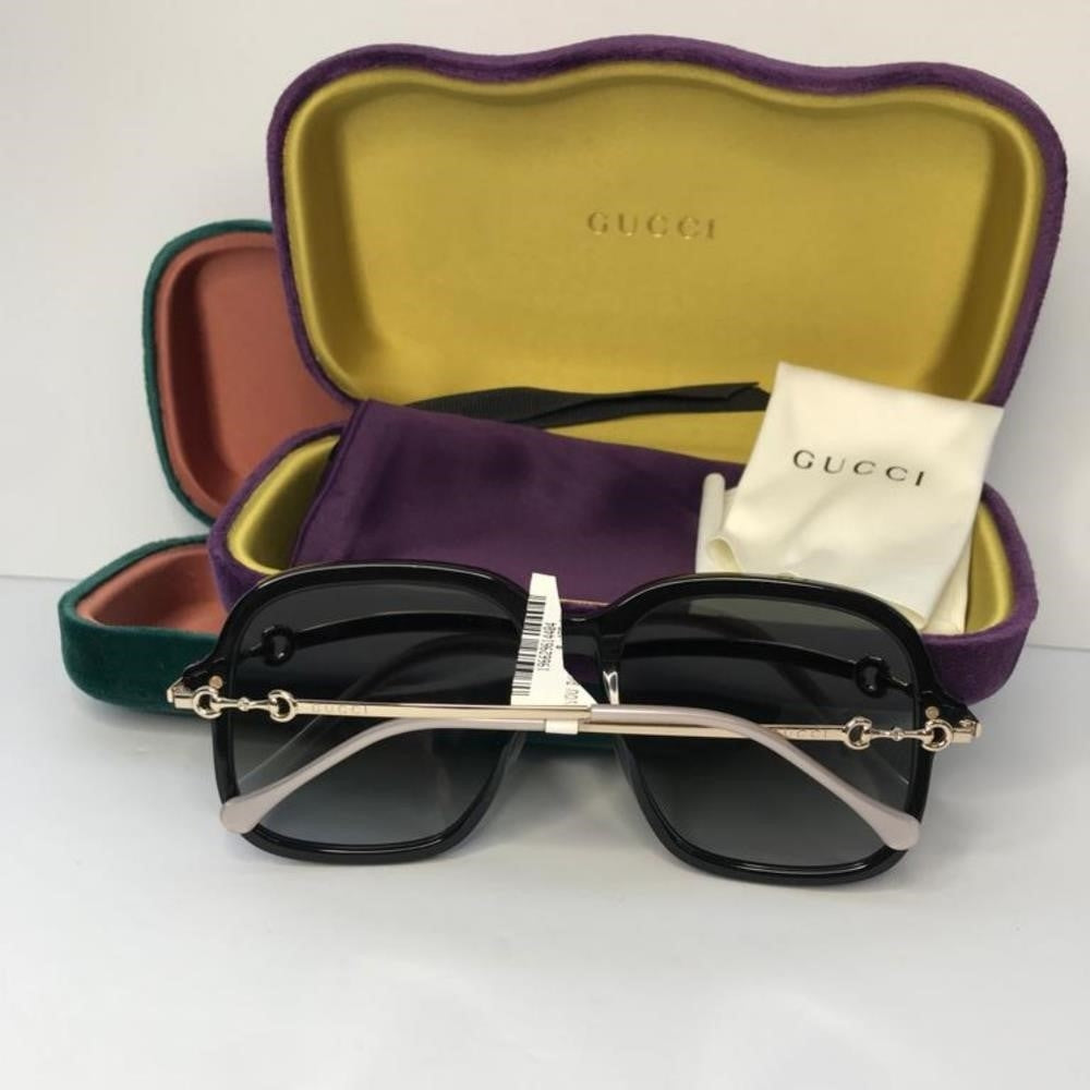 💯 Original GUCCI GG0884SA 001 BLACK Sunglasses