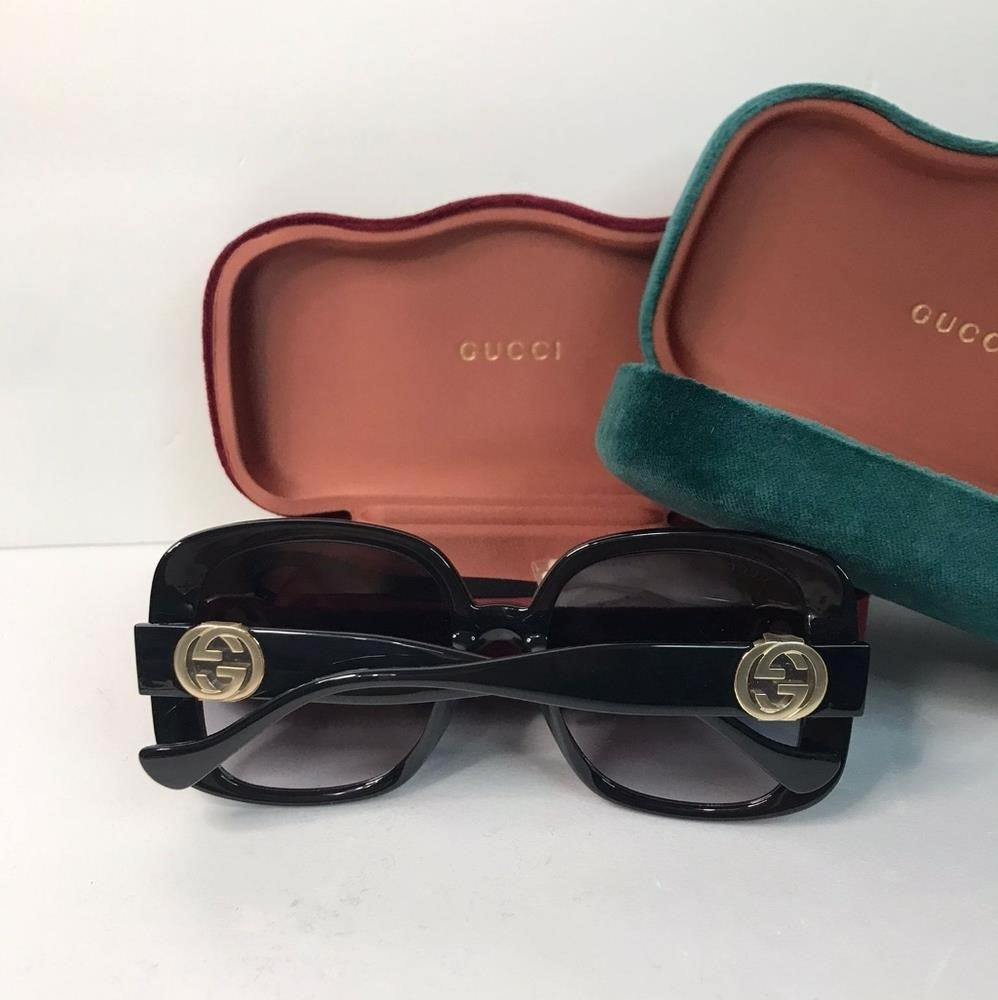 New - 💯Original Gucci Grey Square Ladies Sunglasses GG1029SA 007 57.