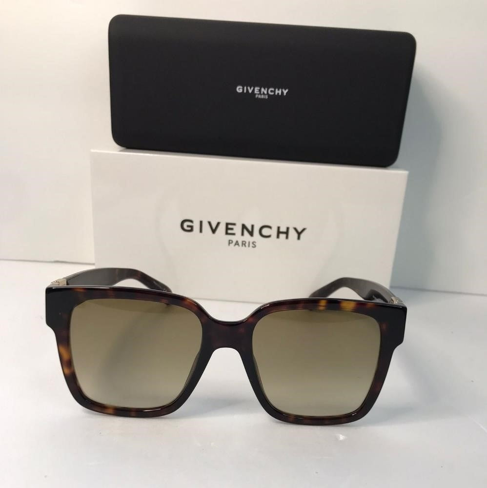 💯 original Givenchy4 of 3Brown GV714 Square Sunglasses