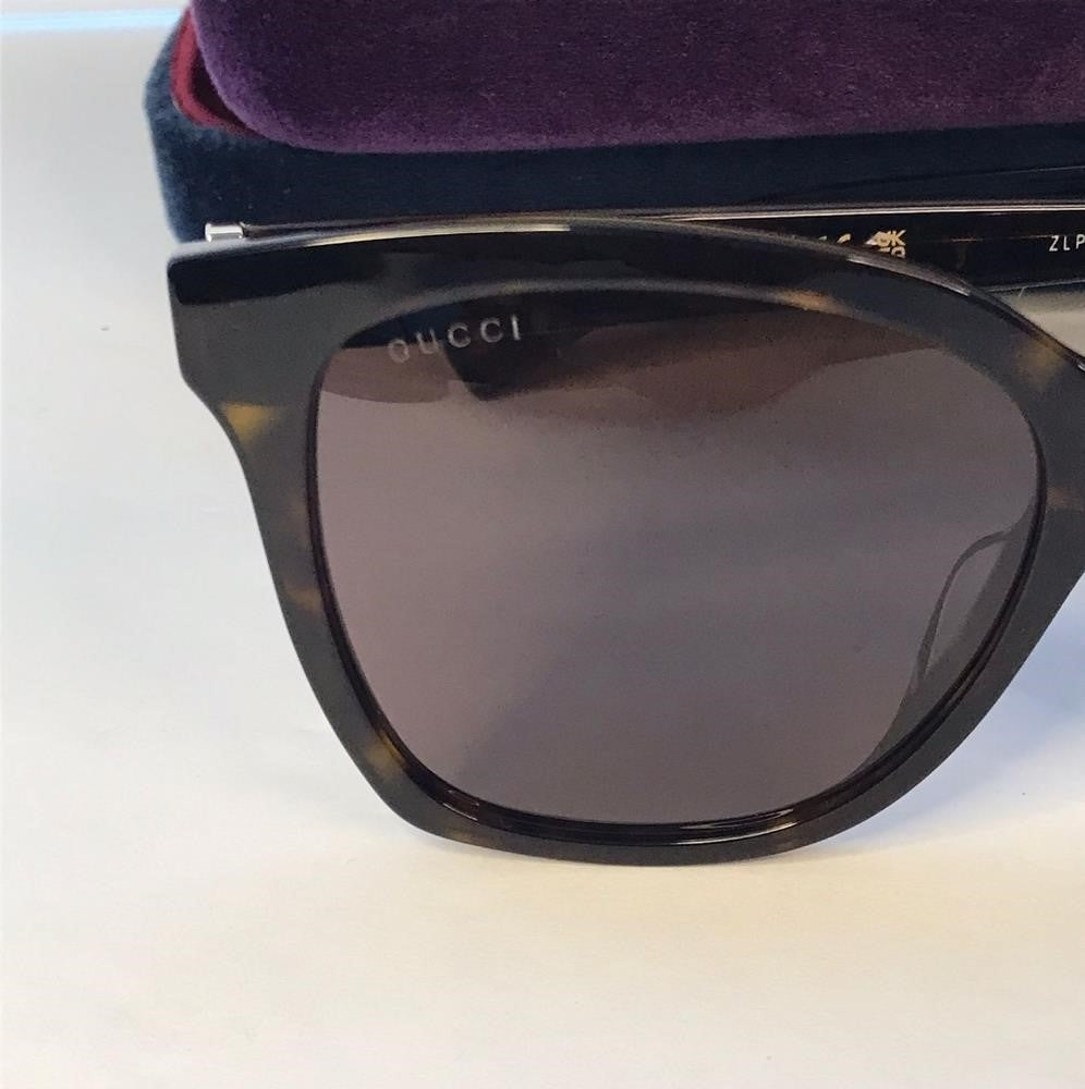 💯 Original Gucci Sunglasses Gg0459Sa 002 57 Square 15-150