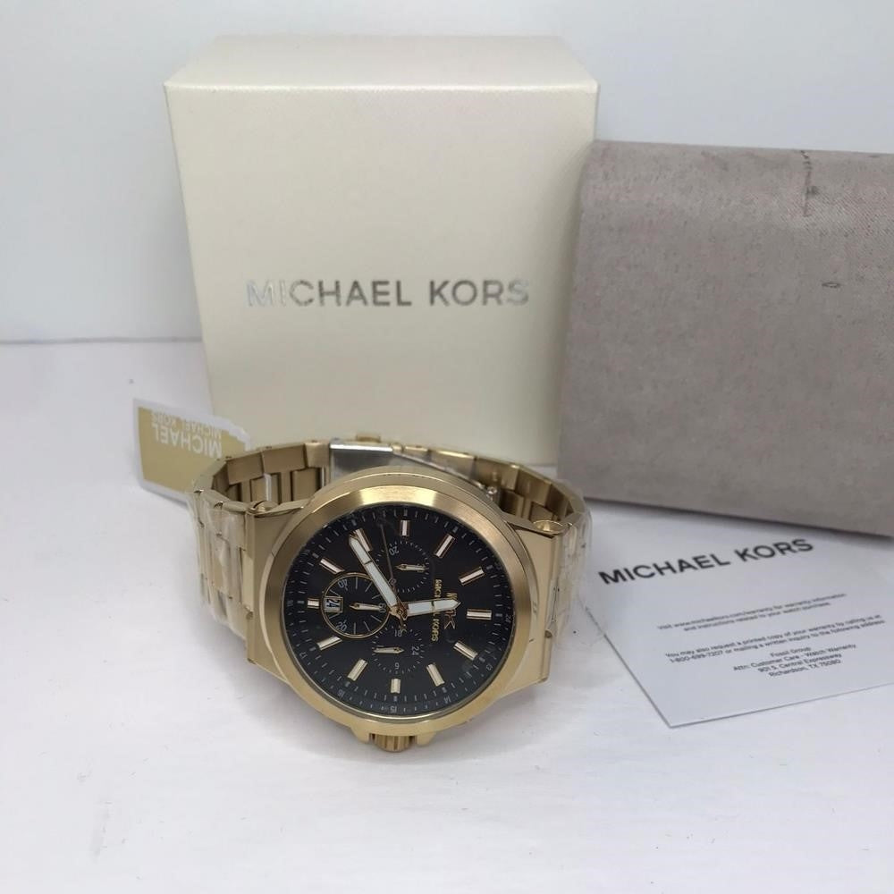 💯 Original Michael Kors MK8731 Dylan Chronograph Round Adult Male Watch