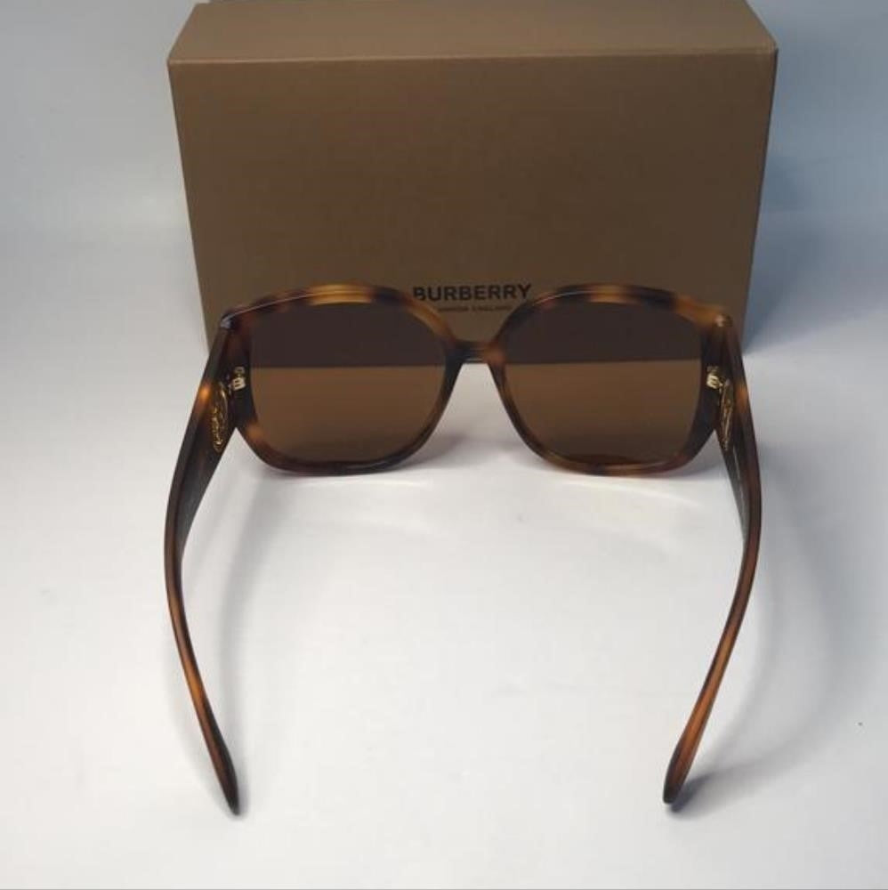 Burberry BE4290 Square Sunglasses | 3382/3-MATTE LIGHT HAVANA